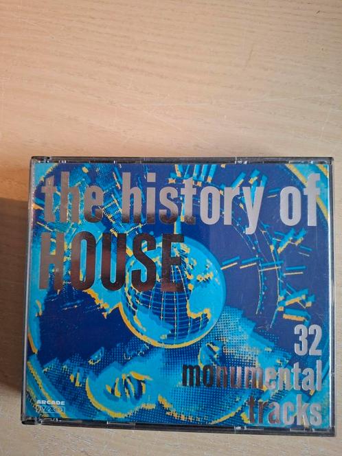 2cd box. The history of House. 32 monumental tracks. Arcade., Cd's en Dvd's, Cd's | Verzamelalbums, Ophalen of Verzenden
