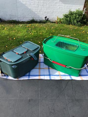 Panier pêche + goujonnière beschikbaar voor biedingen