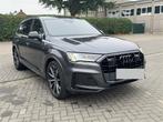 Q7 50 TDI 3.0  S-line 2021 110 000 km 7 zit 1 jaar garantie, Auto's, Audi, Automaat, Bedrijf, Zilver of Grijs, Te koop