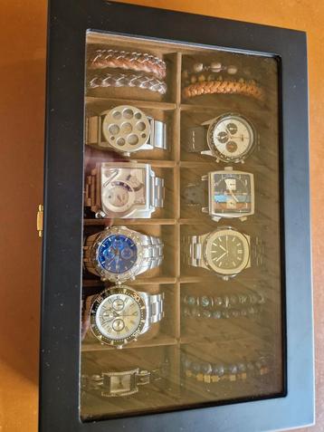 Collectie uurwerken en armbanden 