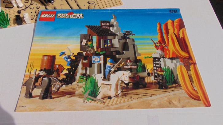 Lego System 6761 Bandit's Secret Hide-Out, Kinderen en Baby's, Speelgoed | Duplo en Lego, Gebruikt, Lego, Complete set, Ophalen of Verzenden