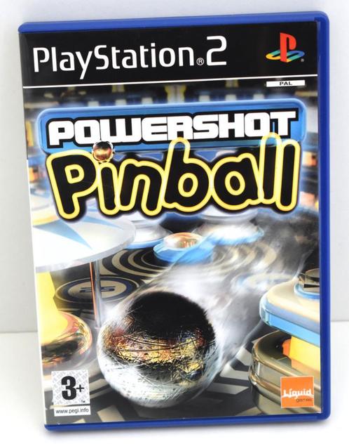 * PS2 - PowerShot Pinball | RARE Game in NIEUWSTAAT, Games en Spelcomputers, Games | Sony PlayStation 2, Zo goed als nieuw, Overige genres