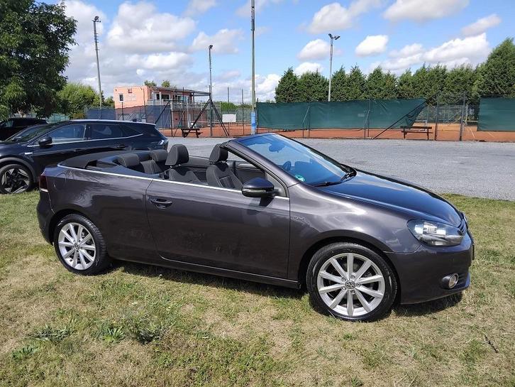 Zeer mooie VW Golf Cabriolet 1.2 Tsi Euro 6 Edition Lounge, Auto's, Volkswagen, Particulier, Golf, ABS, Airbags, Alarm, Bluetooth