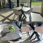Keukentafel, Huis en Inrichting, Tafels | Eettafels, Ophalen, Kunststof, Vierkant, Zo goed als nieuw