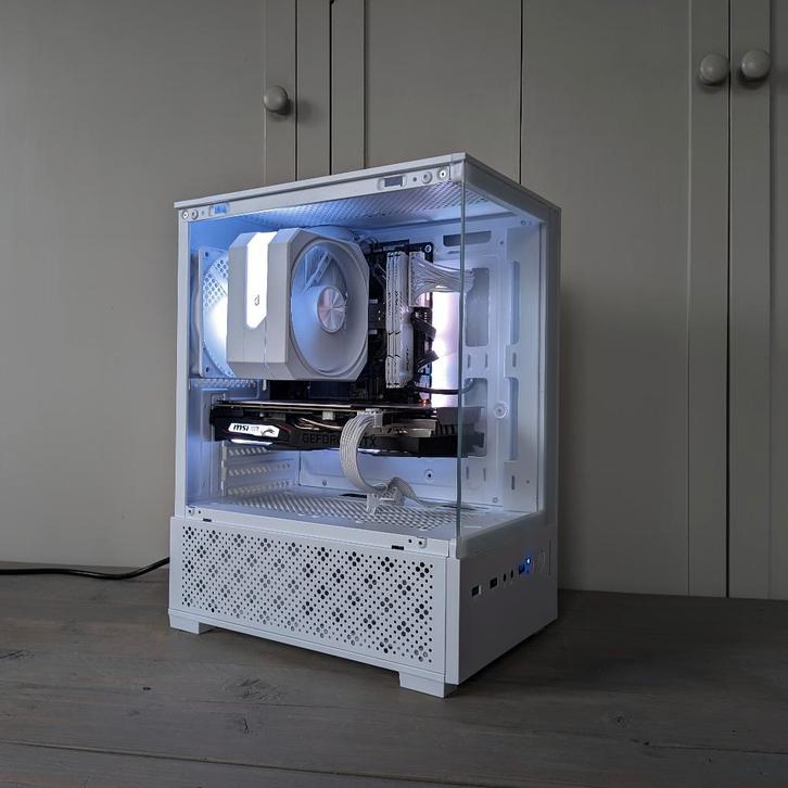 Witte Gaming PC | Nvidia GTX 1660 Ti | Ryzen 7 | 0,74TB SSD, Computers en Software, Desktop Pc's, Zo goed als nieuw, 4 Ghz of meer