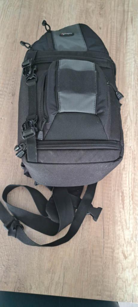 Lowepro Slingshot 100AW, Audio, Tv en Foto, Foto | Cameratassen, Zo goed als nieuw, Rugtas, Lowepro, Ophalen of Verzenden