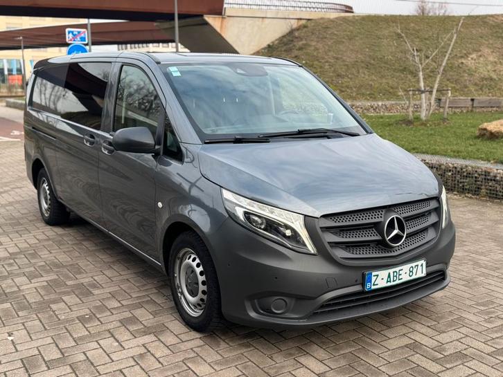 MERCEDES VITO // DUBBELCABINE // AUTOMAAT //DIESEL// EURO 5b, Auto's, Bestelwagens en Lichte vracht, Bedrijf, Te koop, ABS, Achteruitrijcamera