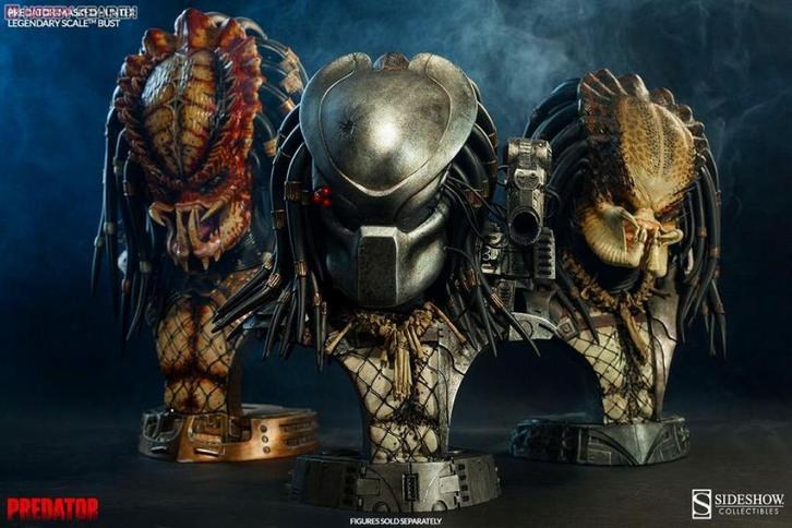 Predator Collection Legendary Scale Bust - Sideshow, Verzamelen, Beelden en Beeldjes, Zo goed als nieuw, Ophalen