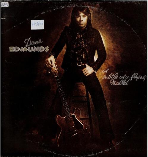 Vinyl, LP    -   Dave Edmunds – Subtle As A Flying Mallet, CD & DVD, Vinyles | Autres Vinyles, Autres formats, Enlèvement ou Envoi