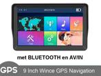 Nieuwe 9 inch GPS Navigaties met Bluetooth en AV/in, Autos : Divers, Navigation de voiture, Enlèvement ou Envoi, Neuf