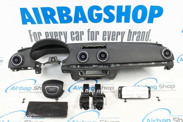 Airbag kit Tableau de bord 4 branche Audi A3 8V (2012-2020), Auto-onderdelen, Dashboard en Schakelaars