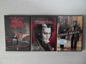 DVD's Johnny Depp films- prijs per stuk beschikbaar voor biedingen