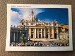 Postkaart Italië, Rome, Roma Piazza San Pietro, Verzamelen, Postkaarten | Buitenland, Ongelopen, Ophalen of Verzenden, Italië