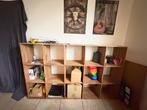 Bibliothèque 15 Cases en bois, Maison & Meubles, 25 à 50 cm, 150 à 200 cm, Enlèvement, Utilisé