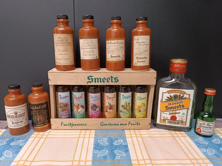 Smeets Jenever Hasselt Fruitjenever Stoop Stoopkes, Verzamelen, Merken en Reclamevoorwerpen, Gebruikt, Gebruiksvoorwerp, Ophalen of Verzenden