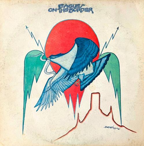 Eagles – On The Border(Vinyl album) 1974 Zgst, Cd's en Dvd's, Vinyl | Rock, Zo goed als nieuw, Poprock, 12 inch, Ophalen of Verzenden
