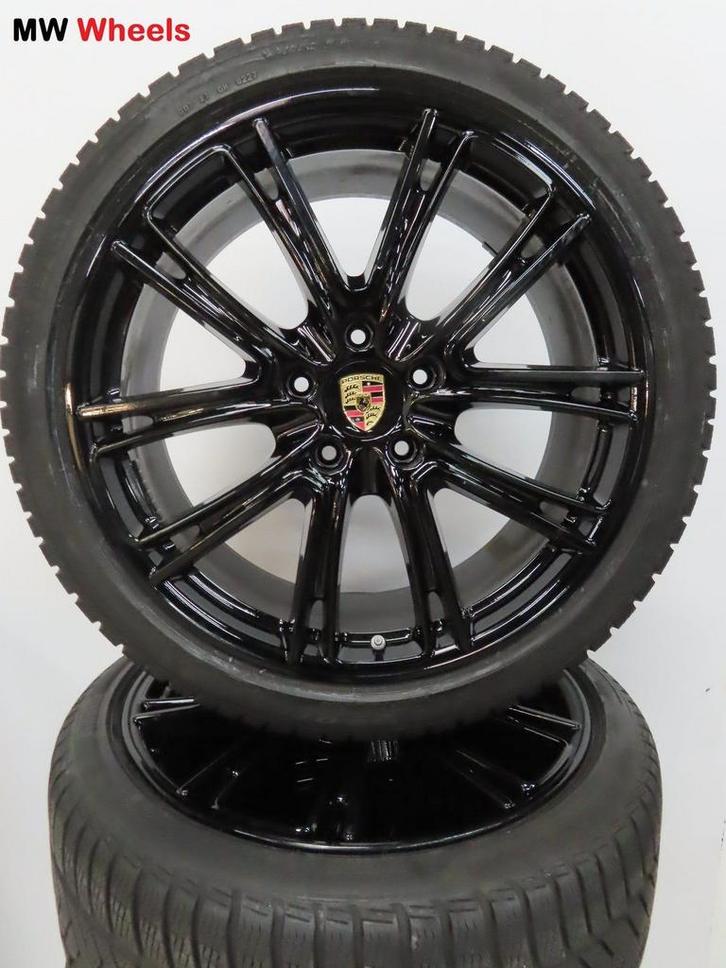 Originele Porsche Panamera 971 21 inch velgen winterbanden, Auto-onderdelen, Banden en Velgen, Banden en Velgen, Winterbanden