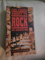 FOR THOSE ABOUT TO ROCK WE SALUTE YOU, CD & DVD, VHS | Documentaire, TV & Musique, Comme neuf, Enlèvement ou Envoi