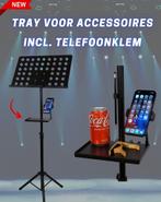 Nieuw: MTE accessoire tray met telefoonhouder, 20240005, Muziek en Instrumenten, Standaarden, Ophalen of Verzenden, Nieuw, Muziekstandaard