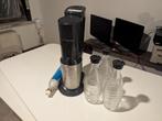 SodaStream Crystal met 3 flessen en 2 co2 cilinders, Ophalen, Gebruikt