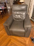 Fauteuil relax electrique, Enlèvement, Comme neuf, Cuir