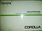 Toyota Corolla instructieboekje met gratis waarborg boekje, Enlèvement
