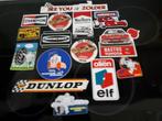 Vintage stickers 15 stuks auto's/banden enz.., Ophalen of Verzenden, Zo goed als nieuw