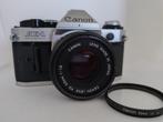 Canon AE1 Program met een Canon FD 50mm 1:1.8 Lens, Audio, Tv en Foto, Ophalen of Verzenden, Gebruikt, Spiegelreflex, Canon