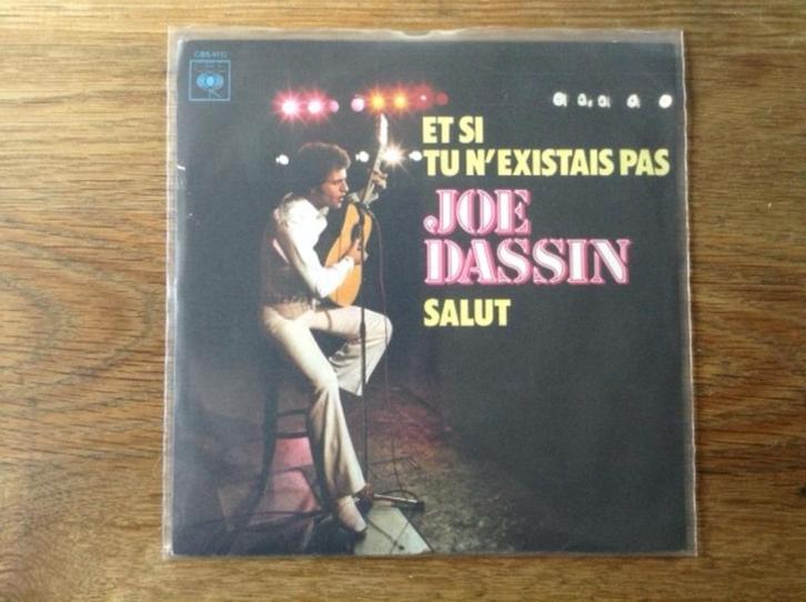 single joe dassin, Cd's en Dvd's, Vinyl Singles, Single, Pop, 7 inch, Ophalen of Verzenden