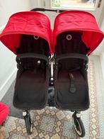 Dubbele buggy Bugaboo Donkey Duo, Ophalen, Gebruikt, Bugaboo, Met reiswieg