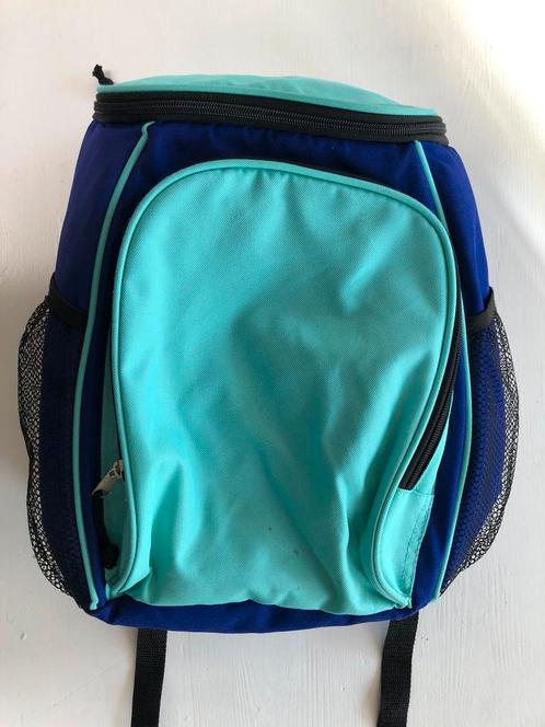 koeltas rugtas 38 x 28 x 18 paars groen, Handtassen en Accessoires, Tassen | Rugtassen, Gebruikt, 25 tot 40 cm, 30 tot 45 cm, Ophalen of Verzenden