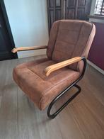 Zetel, fauteuil, stoel cognac NIEUWSTAAT, Ophalen