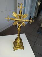 Masieve bronzen kruis, Antiek en Kunst, Ophalen of Verzenden