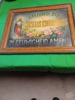 Religieuze wandtekst, Antiek en Kunst, Antiek | Religieuze voorwerpen, Verzenden