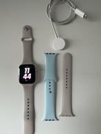 Apple Watch SE 2 44mm Starlight, Handtassen en Accessoires, Smartwatches, Ophalen, Gebruikt, IOS, Roze