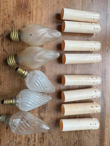 Retro lampen met kaarshouders, Enlèvement