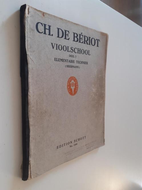 Muziekboeken voor Viool: Bériot-Parent-Crickboom, Boeken, Muziek, Ophalen of Verzenden