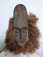 masque de danse Éket du Nigeria. 50cm, Antiquités & Art, Enlèvement ou Envoi