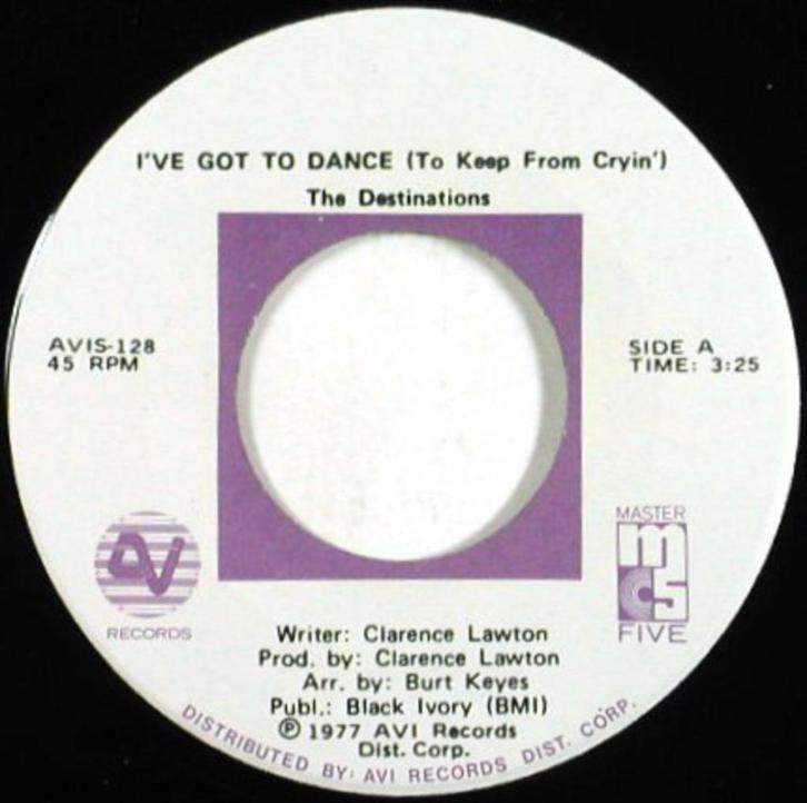 The Destinations – I've Got To Dance, Cd's en Dvd's, Vinyl Singles, Gebruikt, Single, Dance, 7 inch, Ophalen of Verzenden