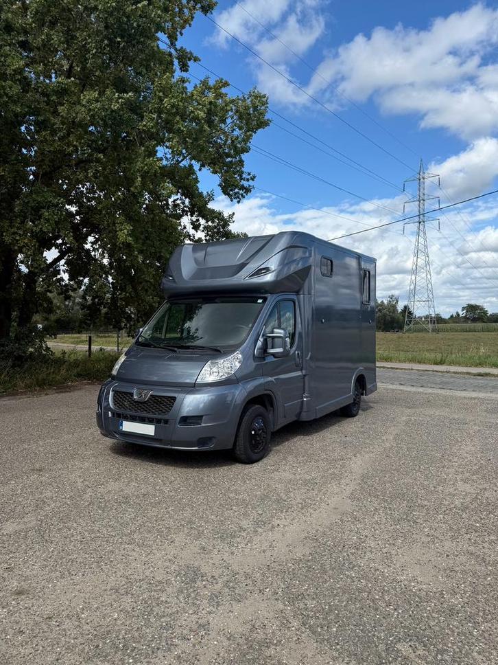 Paardenwagen Te Koop! (Opbouw NIEUW), Dieren en Toebehoren, Paarden en Pony's | Trailers en Aanhangwagens, Zo goed als nieuw, Ophalen of Verzenden