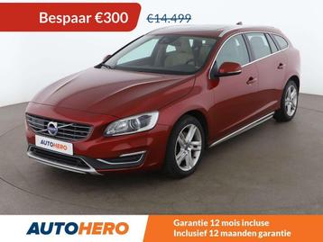 Volvo V60 2.0 T4 Summum (bj 2016), Voorwielaandrijving, 1969 cc, 1657 kg, Leder