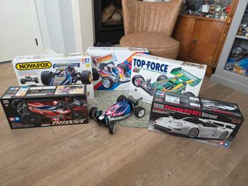 Verzameling Tamiya auto's nib top force astute, Enlèvement, Comme neuf