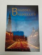 Een postkaart over stad Brussel bij nacht kleur verschillend, Verzamelen, Ophalen