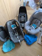Maxi cosi Pearl Smart I size + Rock i-size + Family fix base, Ophalen, Verstelbare rugleuning, Zo goed als nieuw, Isofix
