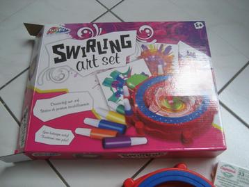 Swirling Art set, Enlèvement ou Envoi, Utilisé, Bricolage