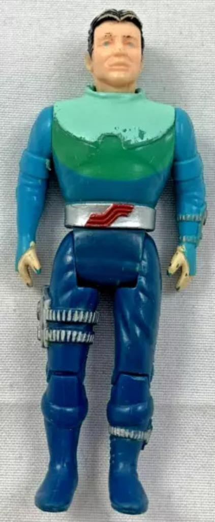 Dino Riders Tyco Shado figuur Dimetrodon Vintage 1989 1980s, Verzamelen, Poppetjes en Figuurtjes, Zo goed als nieuw, Verzenden