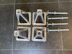 steunpoten Aluminium Jacks verstelbaar FIAMMA, Ophalen of Verzenden, Zo goed als nieuw