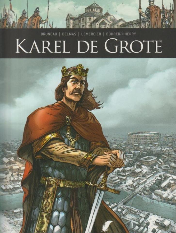 ZIJ SCHREVEN GESCHIEDENIS - NAPOLEON 1 EN KAREL DE GROTE, Boeken, Stripverhalen, Nieuw, Meerdere stripboeken, Ophalen of Verzenden