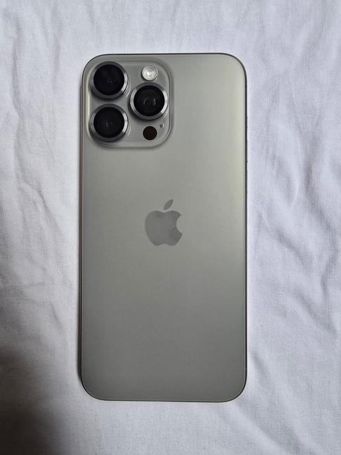 Iphone 15 pro max met 256 GB, Telecommunicatie, Mobiele telefoons | Apple iPhone, Zo goed als nieuw, 256 GB, Zonder abonnement