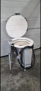 Keramiekoven 50 liter 1260 graden 230volt nieuwstaat, Hobby en Vrije tijd, Pottenbakken, Ophalen